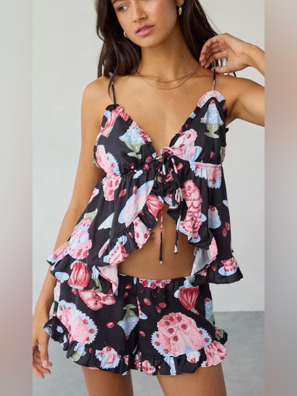 Urban Outfitters -Out From Under Day Dream Pyjama Set
